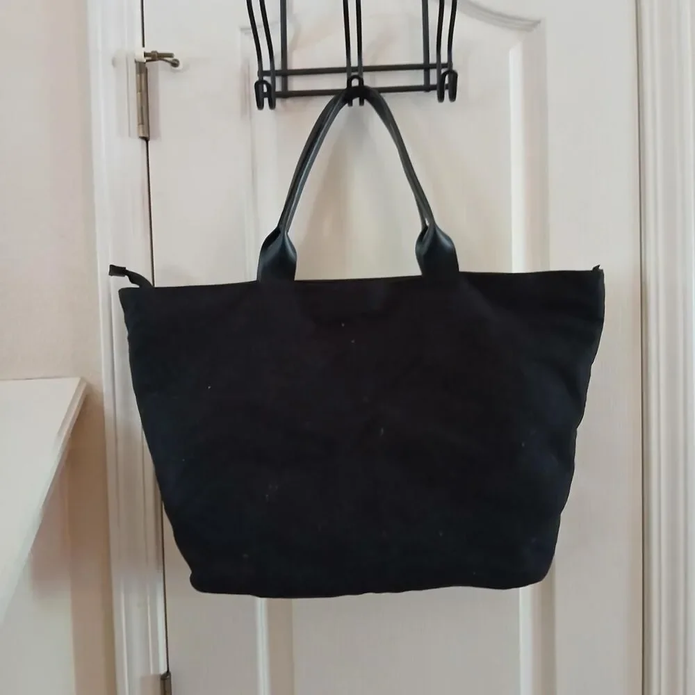 Limited Edition Y2K Mcbling Victoria's Secret Black & Silver Sequin Tote Bag
